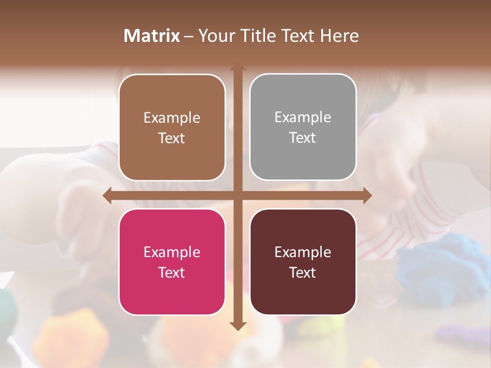 Preschooler Putty Clay PowerPoint Template