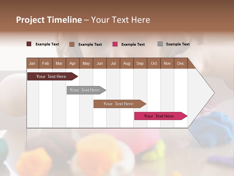 Preschooler Putty Clay PowerPoint Template