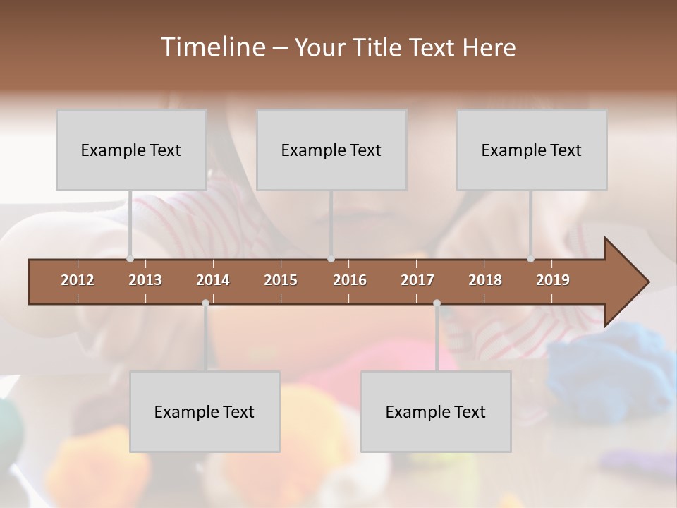 Preschooler Putty Clay PowerPoint Template