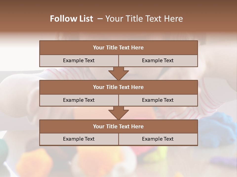 Preschooler Putty Clay PowerPoint Template