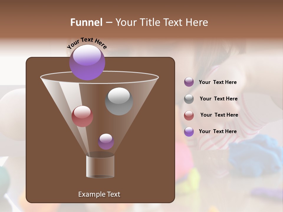 Preschooler Putty Clay PowerPoint Template