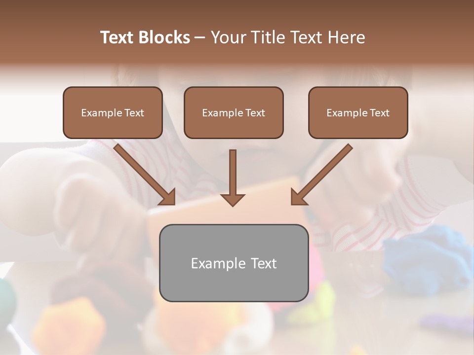 Preschooler Putty Clay PowerPoint Template