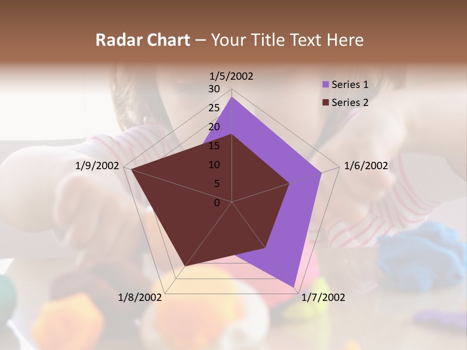 Preschooler Putty Clay PowerPoint Template