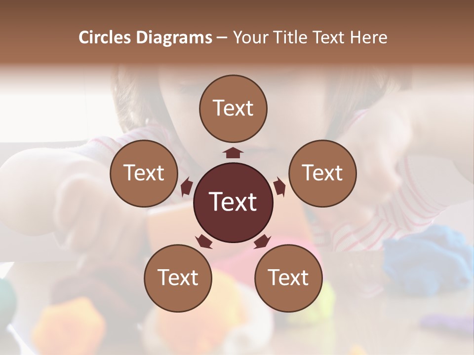 Preschooler Putty Clay PowerPoint Template