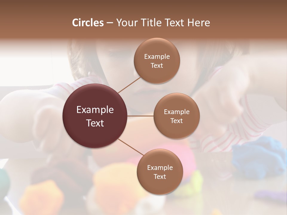 Preschooler Putty Clay PowerPoint Template