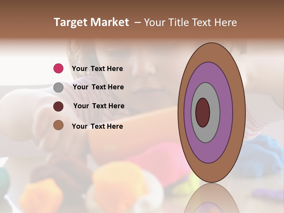 Preschooler Putty Clay PowerPoint Template