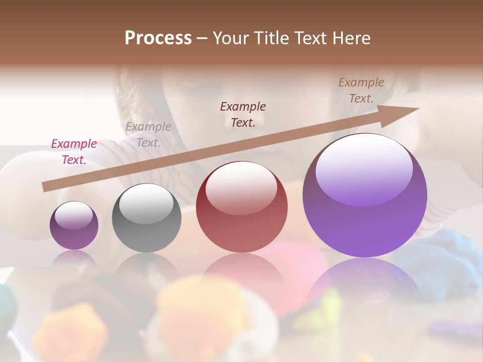 Preschooler Putty Clay PowerPoint Template