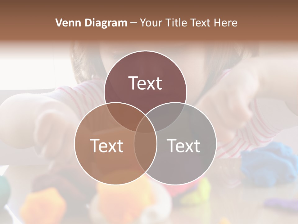 Preschooler Putty Clay PowerPoint Template