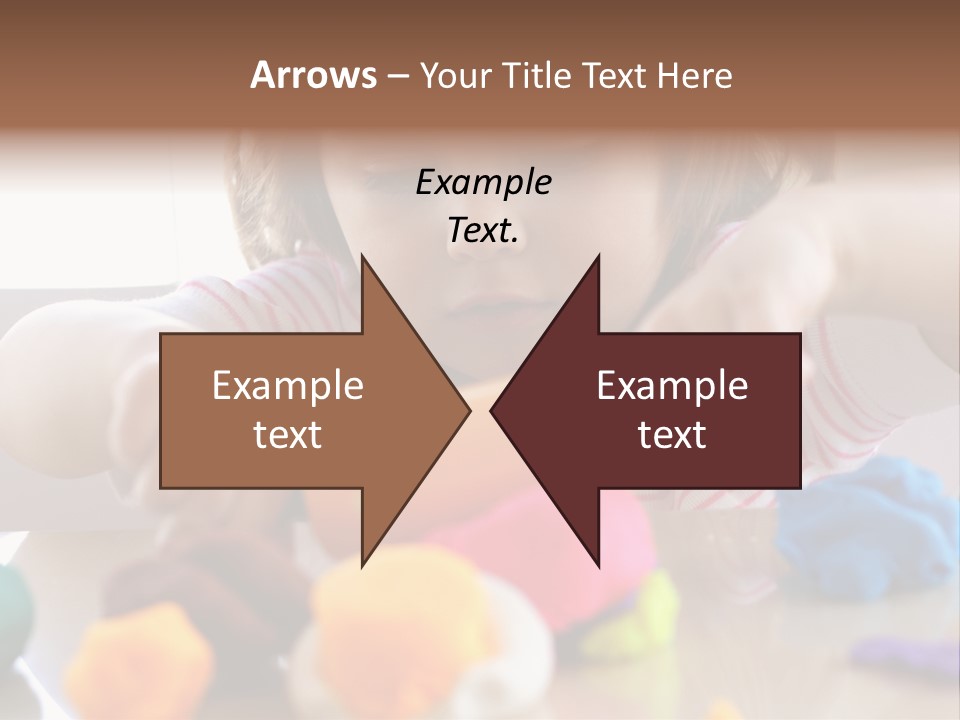 Preschooler Putty Clay PowerPoint Template