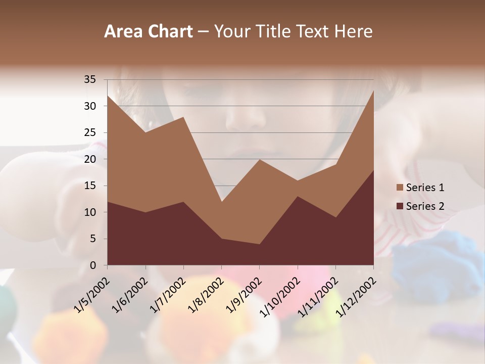 Preschooler Putty Clay PowerPoint Template