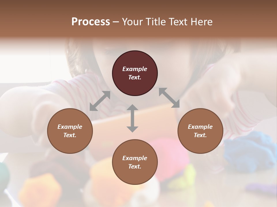 Preschooler Putty Clay PowerPoint Template