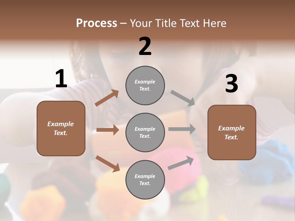 Preschooler Putty Clay PowerPoint Template