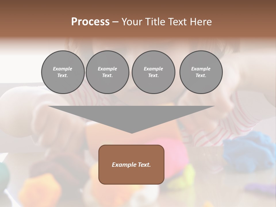 Preschooler Putty Clay PowerPoint Template