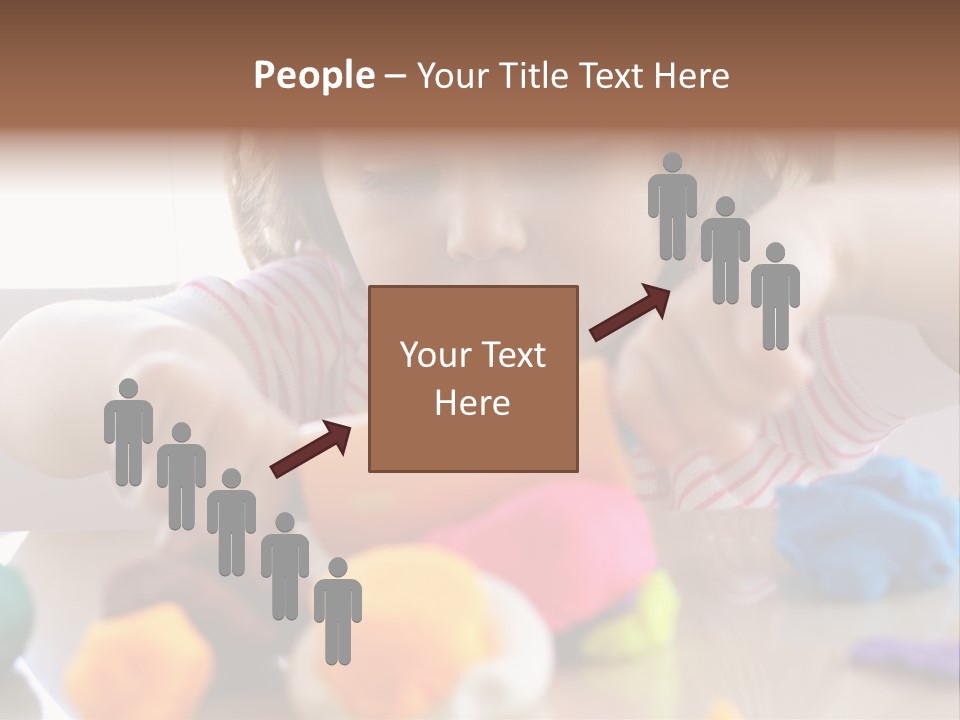 Preschooler Putty Clay PowerPoint Template