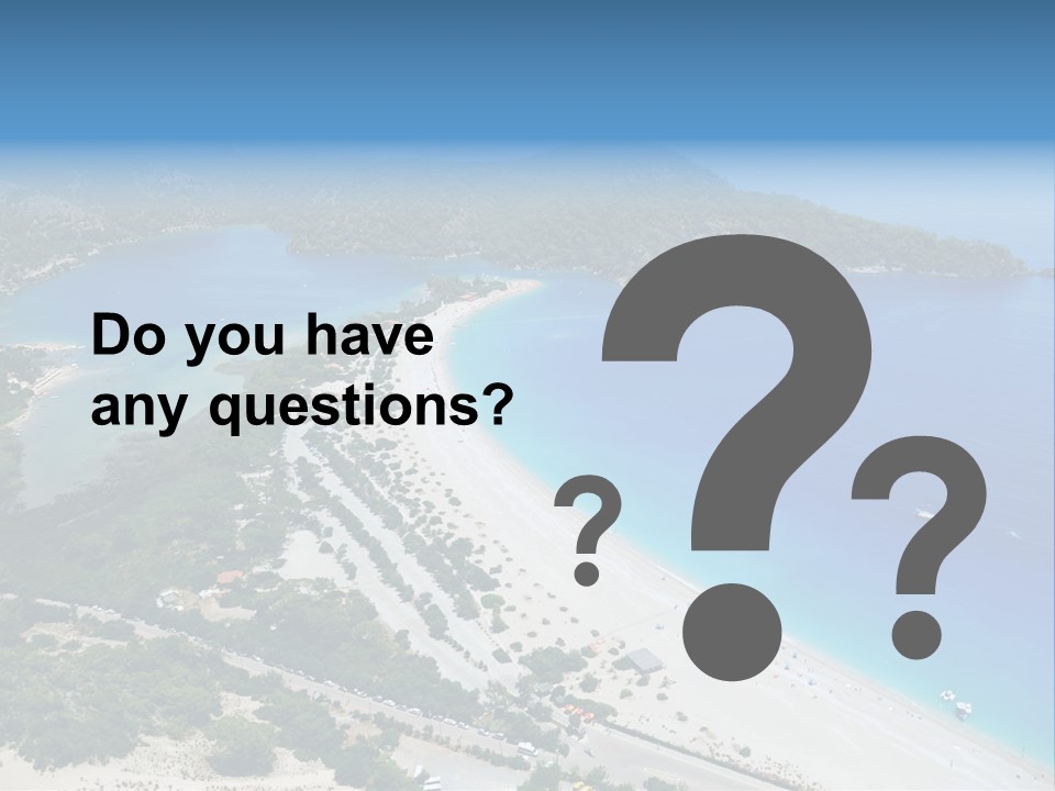 An Aerial View Of A Beach With A Boat In The Water PowerPoint Template