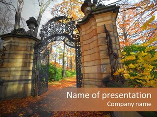 King Park Crown PowerPoint Template