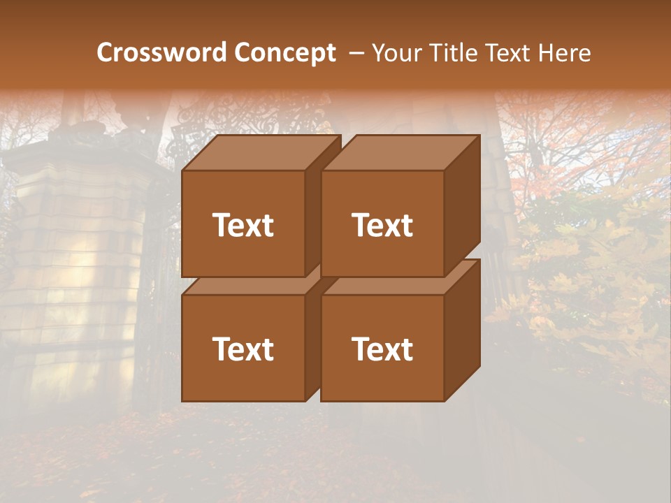 King Park Crown PowerPoint Template