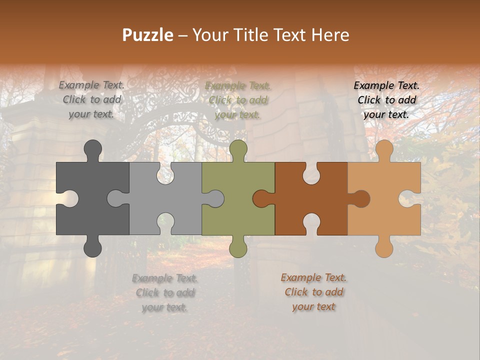 King Park Crown PowerPoint Template