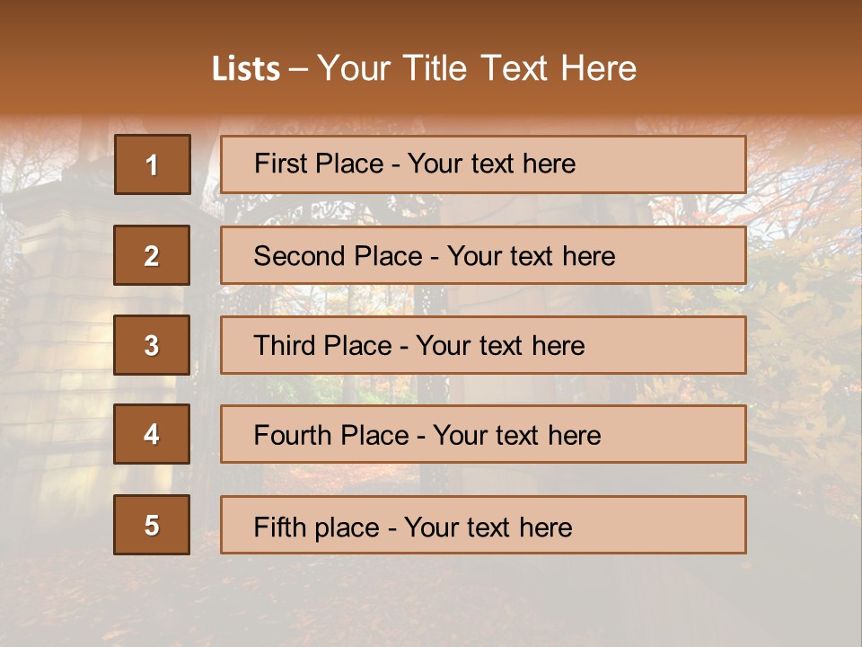 King Park Crown PowerPoint Template