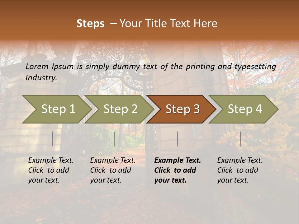 King Park Crown PowerPoint Template