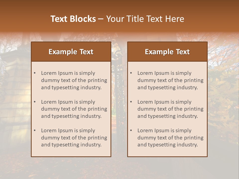 King Park Crown PowerPoint Template