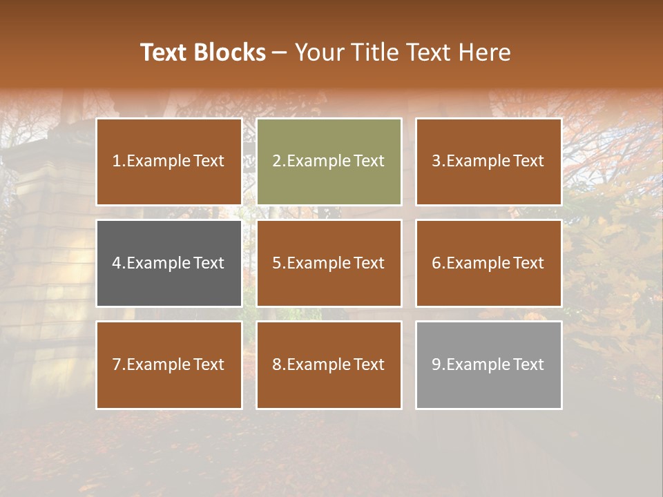 King Park Crown PowerPoint Template