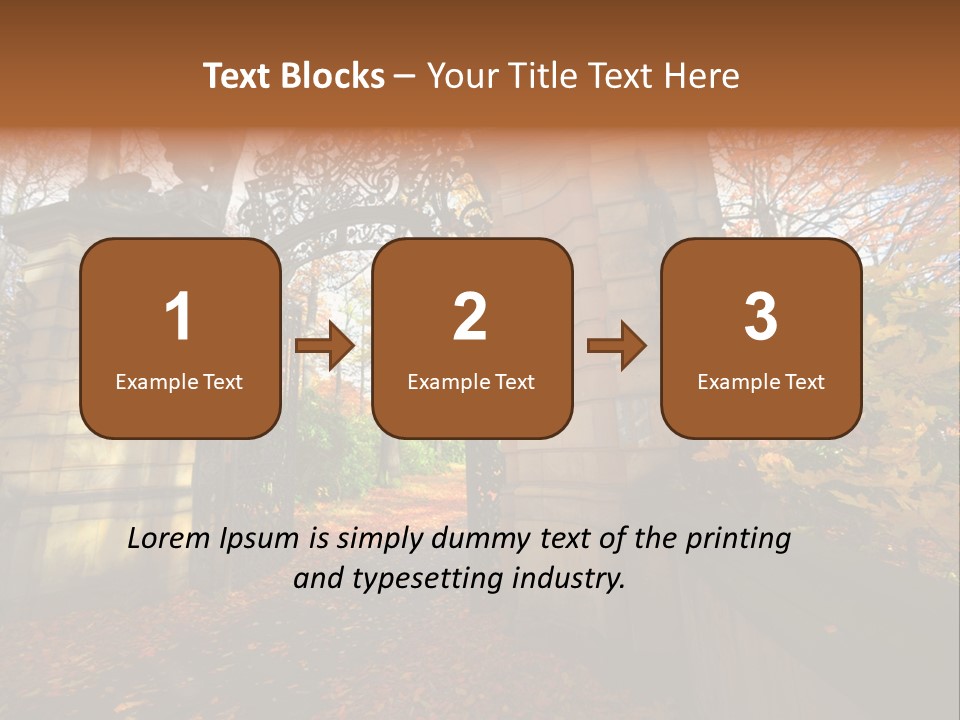 King Park Crown PowerPoint Template