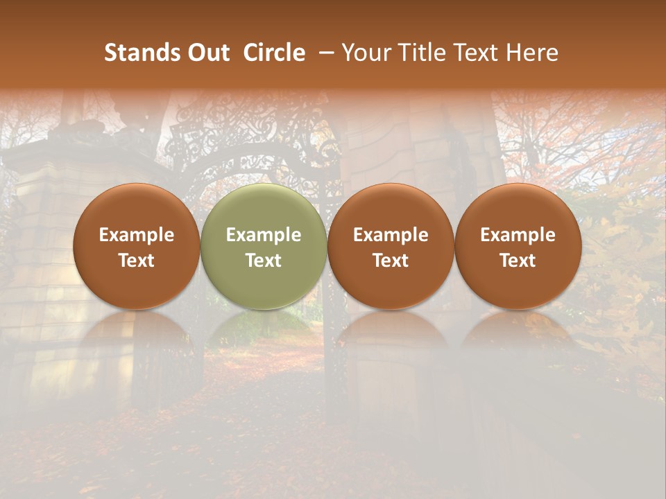 King Park Crown PowerPoint Template