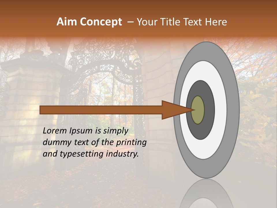 King Park Crown PowerPoint Template