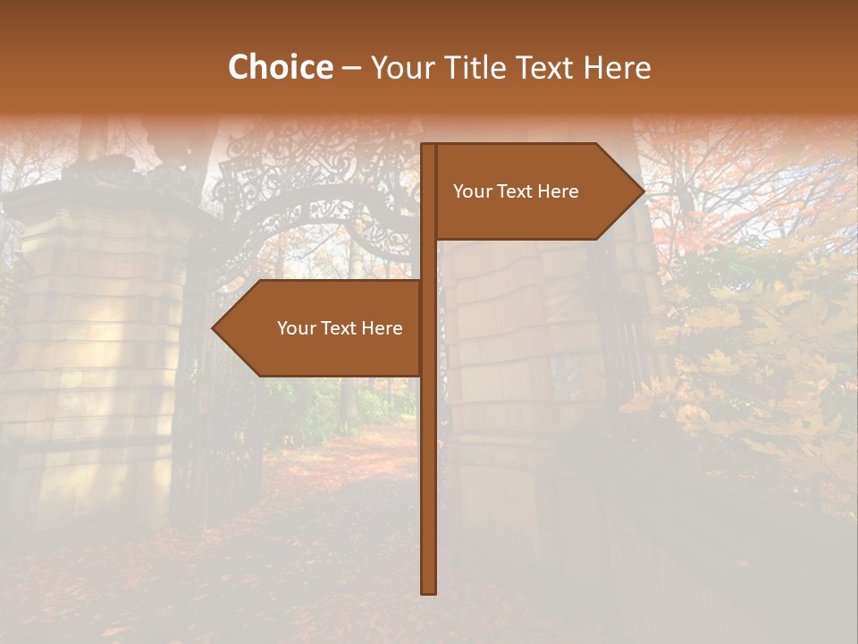 King Park Crown PowerPoint Template