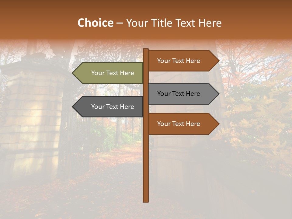 King Park Crown PowerPoint Template