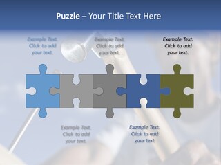 French Luxury Water PowerPoint Template