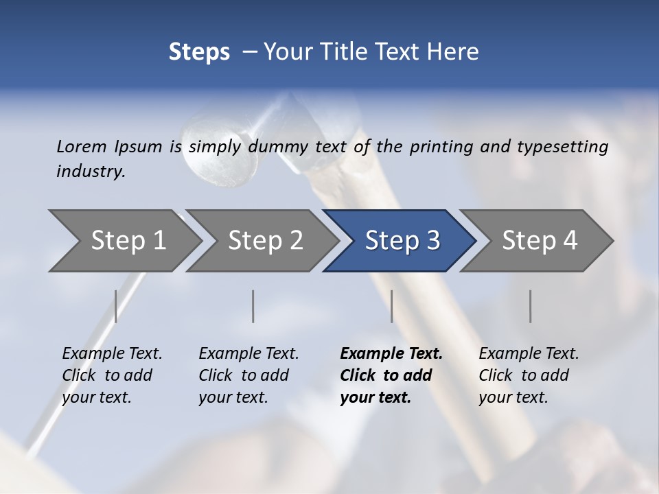 French Luxury Water PowerPoint Template