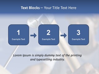 French Luxury Water PowerPoint Template