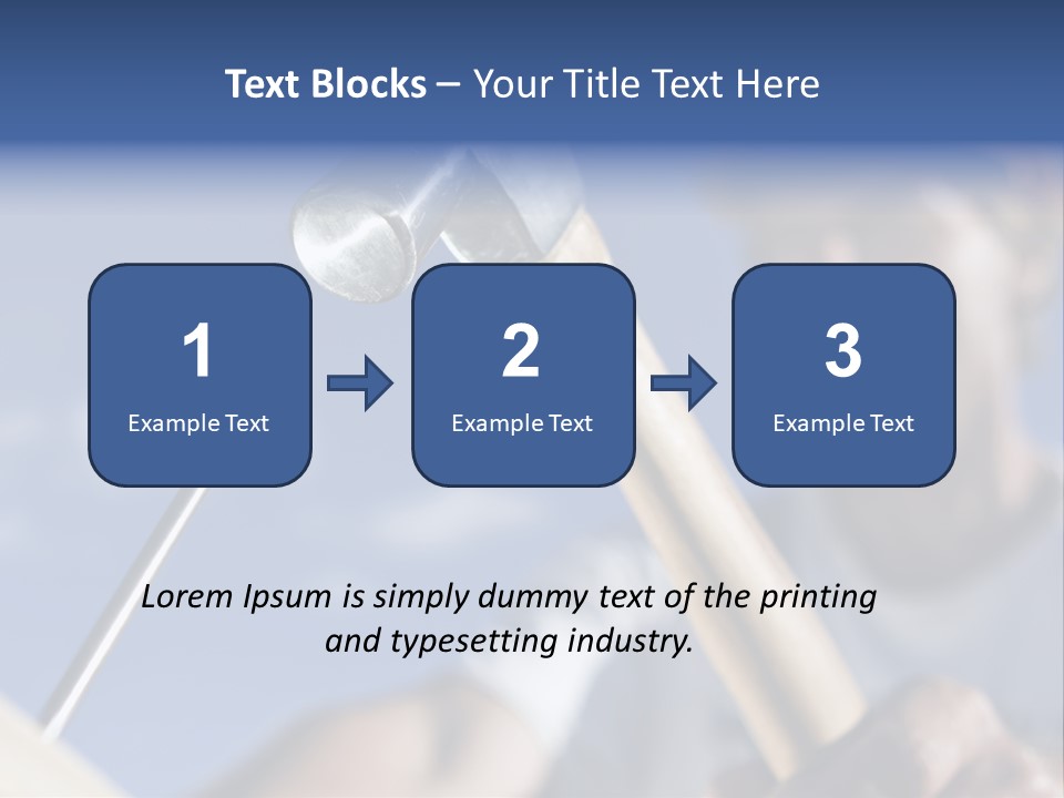 French Luxury Water PowerPoint Template