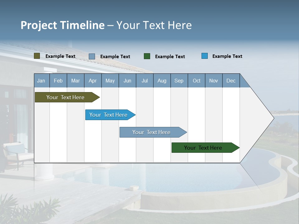 French Luxury Water PowerPoint Template