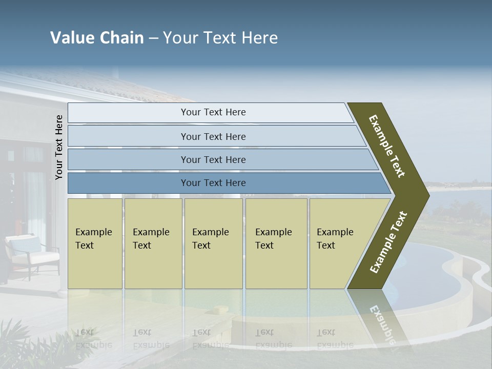 French Luxury Water PowerPoint Template