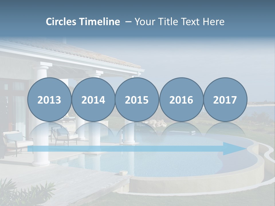 French Luxury Water PowerPoint Template