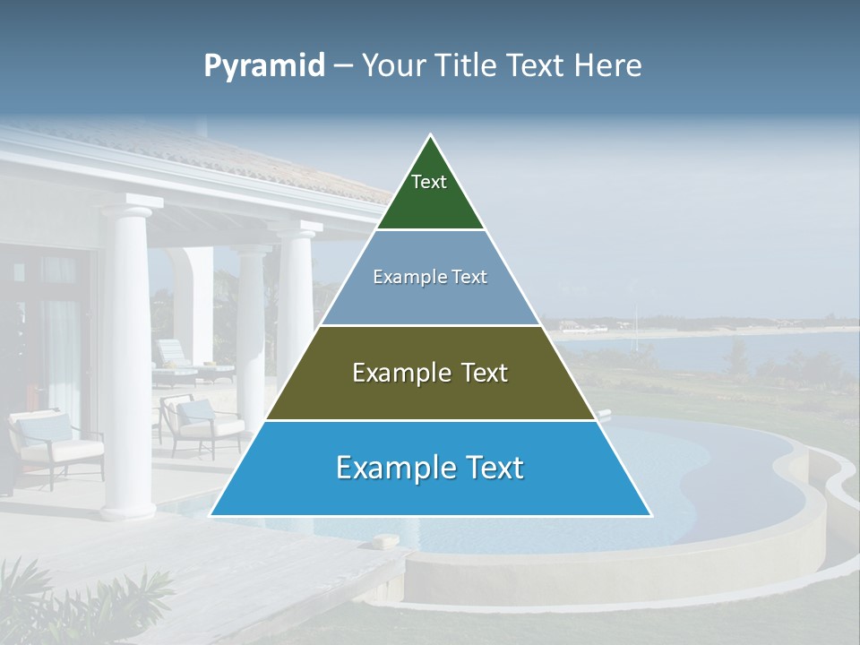 French Luxury Water PowerPoint Template