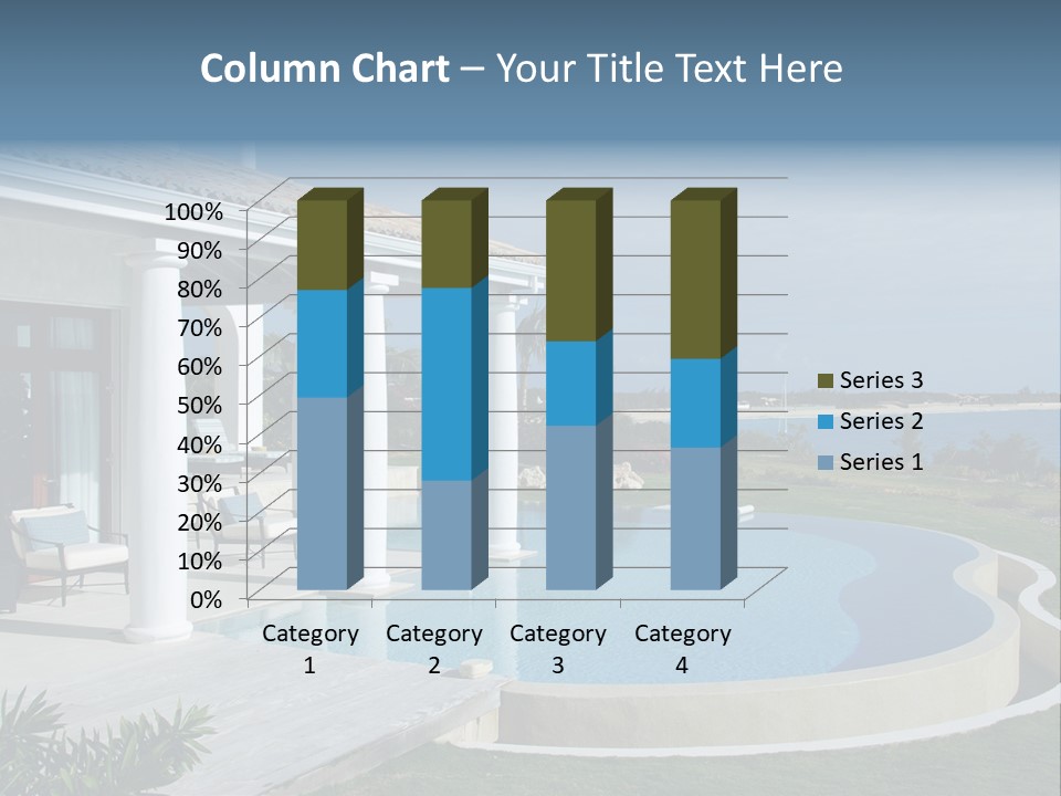 French Luxury Water PowerPoint Template