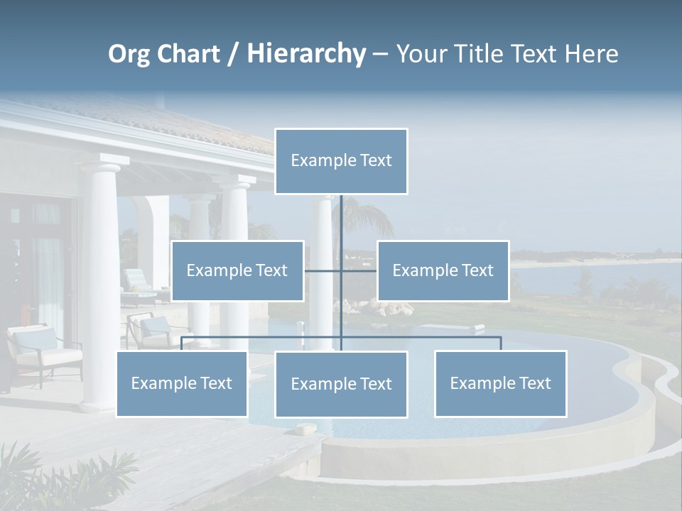 French Luxury Water PowerPoint Template