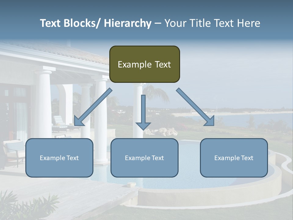 French Luxury Water PowerPoint Template