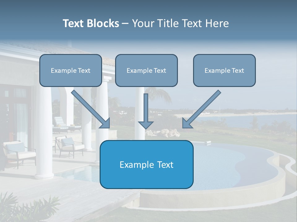 French Luxury Water PowerPoint Template