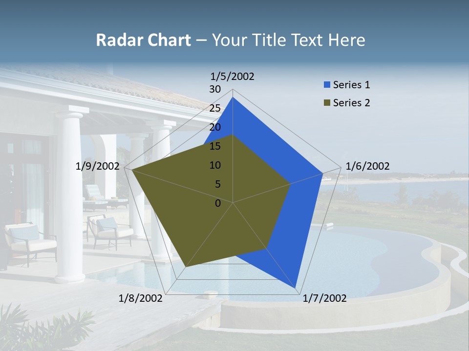 French Luxury Water PowerPoint Template