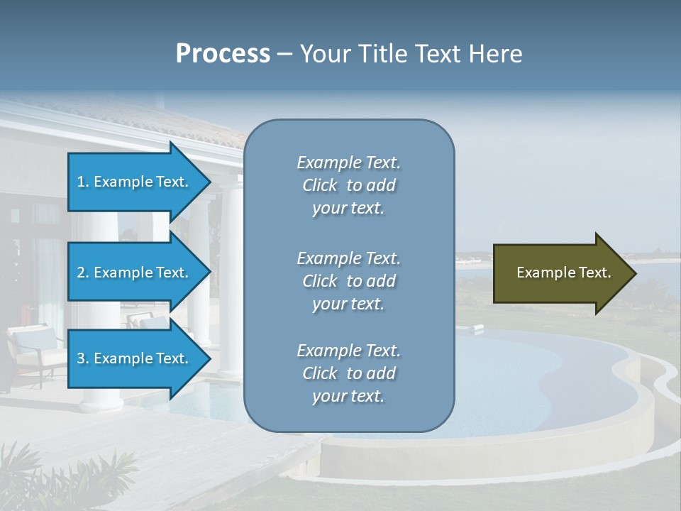 French Luxury Water PowerPoint Template