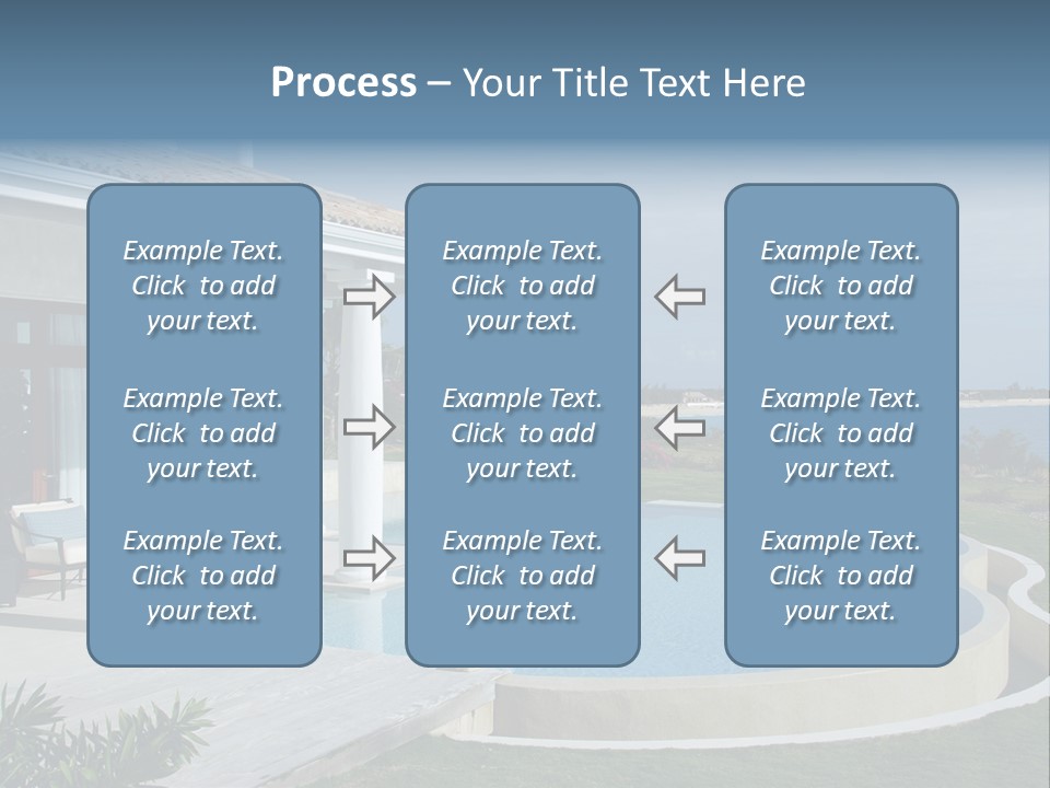 French Luxury Water PowerPoint Template