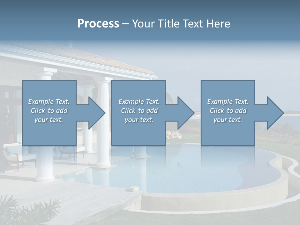 French Luxury Water PowerPoint Template