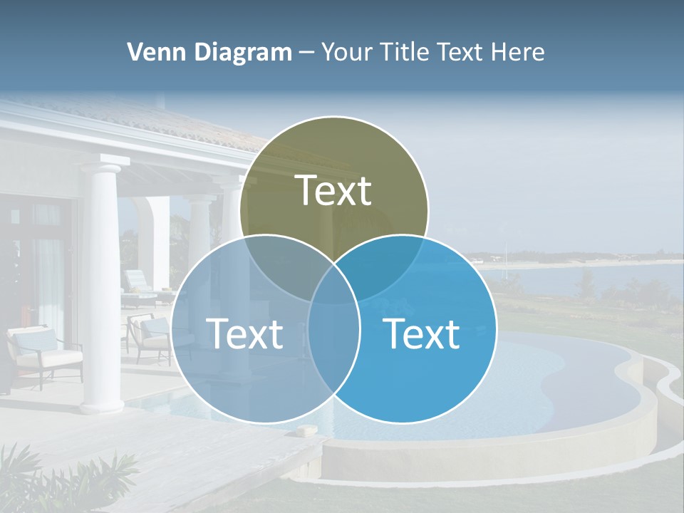 French Luxury Water PowerPoint Template