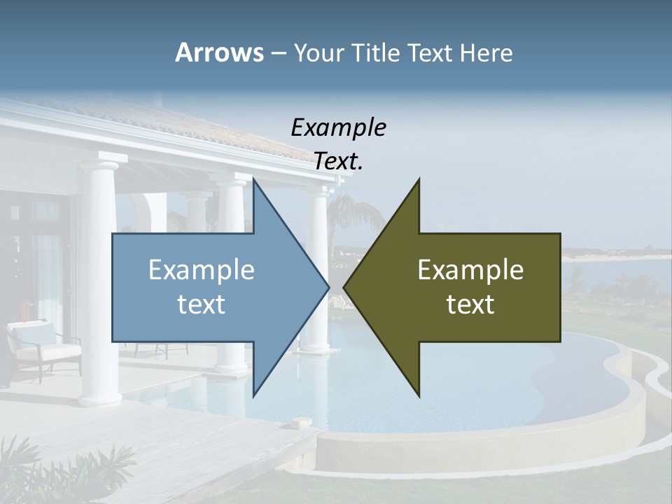 French Luxury Water PowerPoint Template