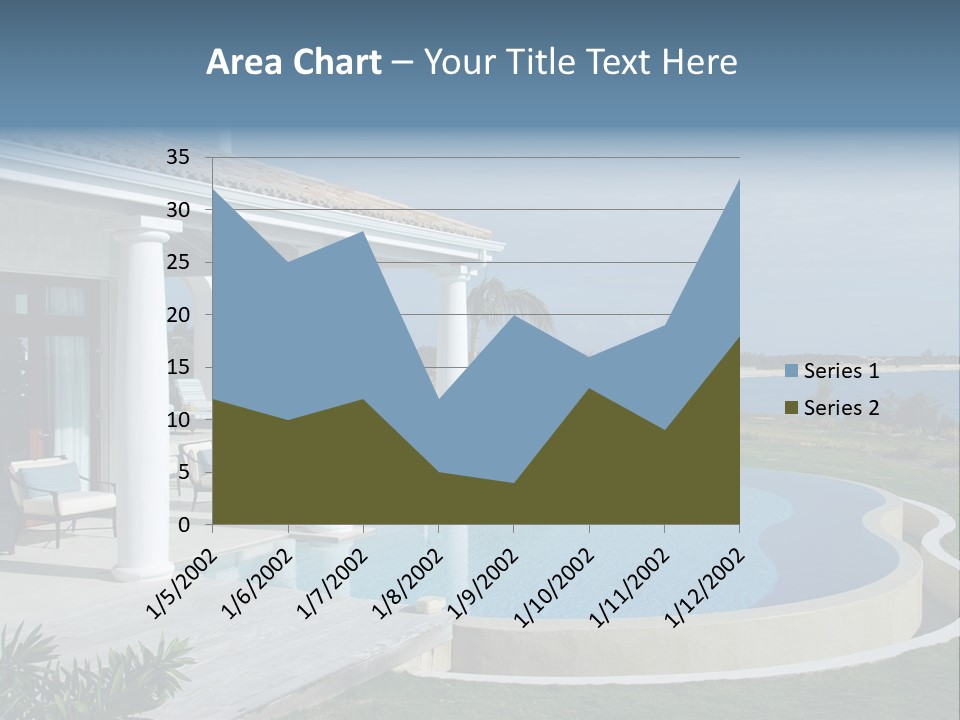 French Luxury Water PowerPoint Template